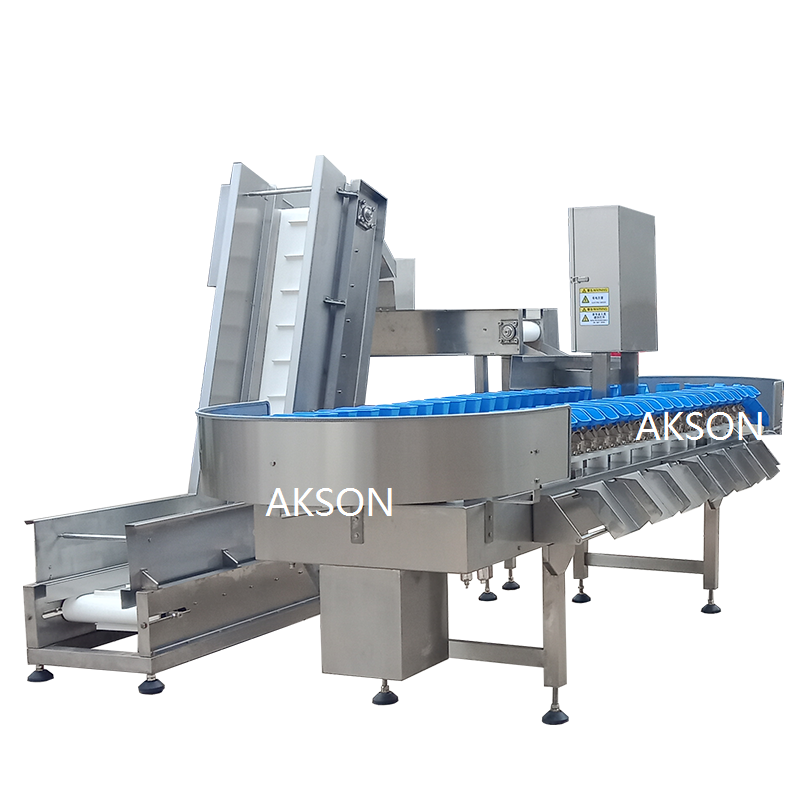 Weight sorting machine for potato