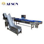 Chicken wing feet weight sorting machine