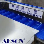 Selezionatrice per peso delle zampe di ali di pollo
