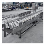 Fish Fillet Weight Sorting Machine stainless steel tray