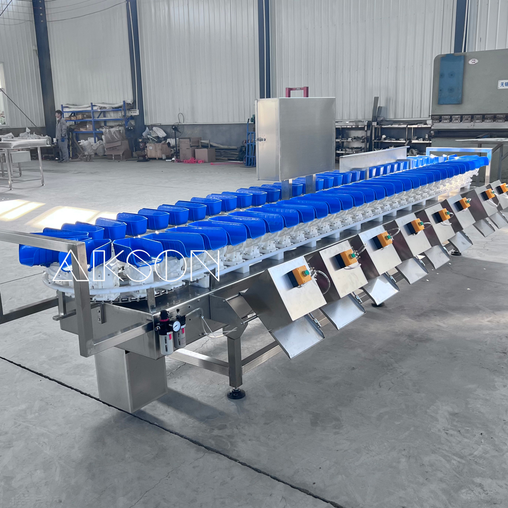 Yellow croaker weight sorting machine/ Fish weight sorter